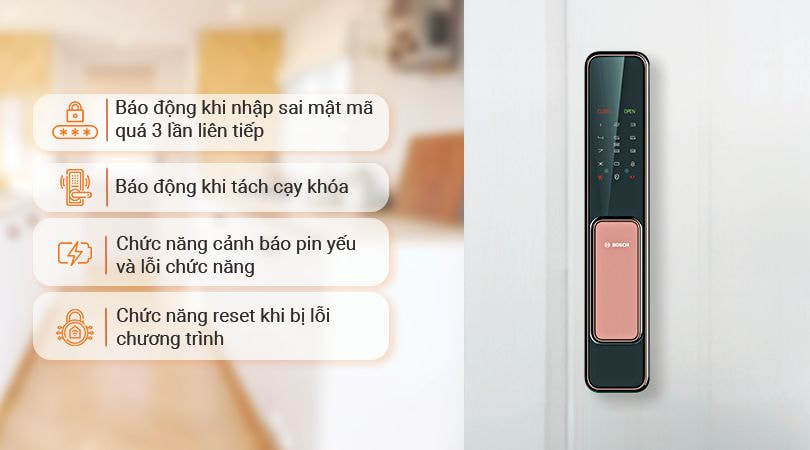 Bảo mật tối ưu với hệ thống an ninh đa lớp